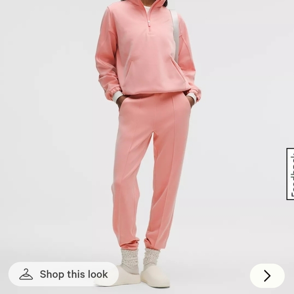 lululemon athletica Pants - lululemon athletica Pink High-Waist Jogger Pants